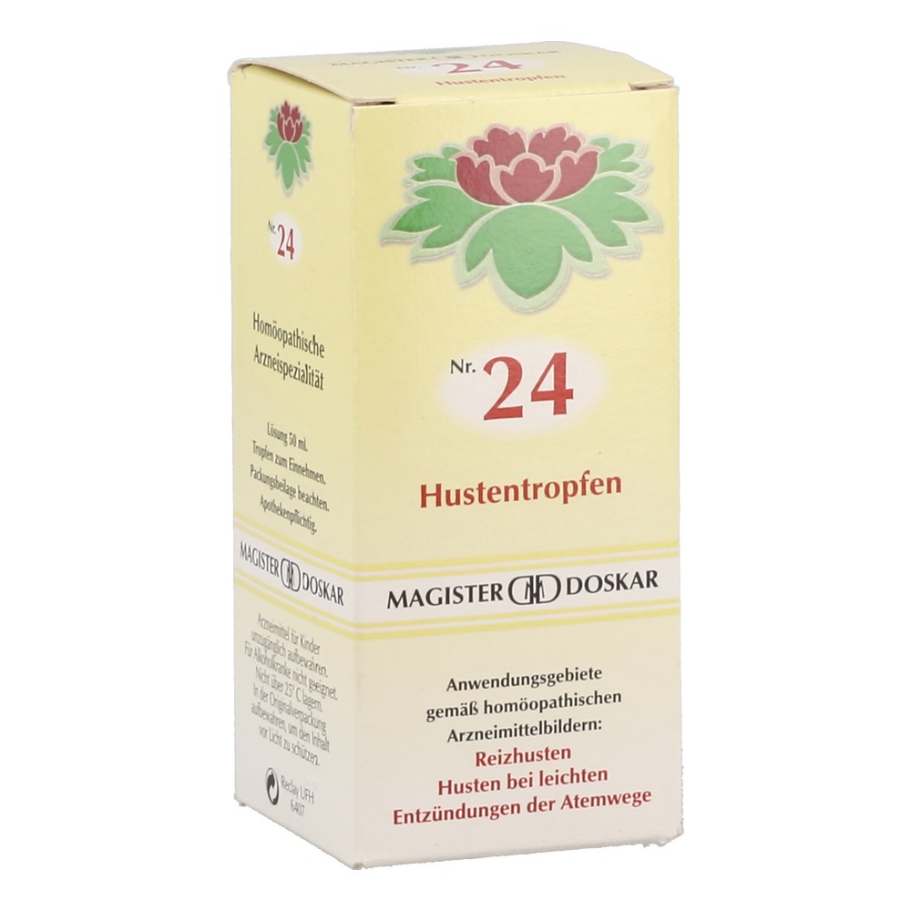 Doskar Tropfen Nr. 24 - Hustentropfen - 50 Milliliter