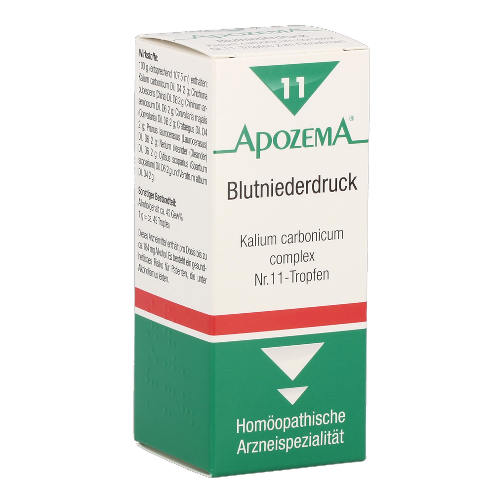 APOZEMA TR NR 11 BLUTNIEDERD - 50 Milliliter