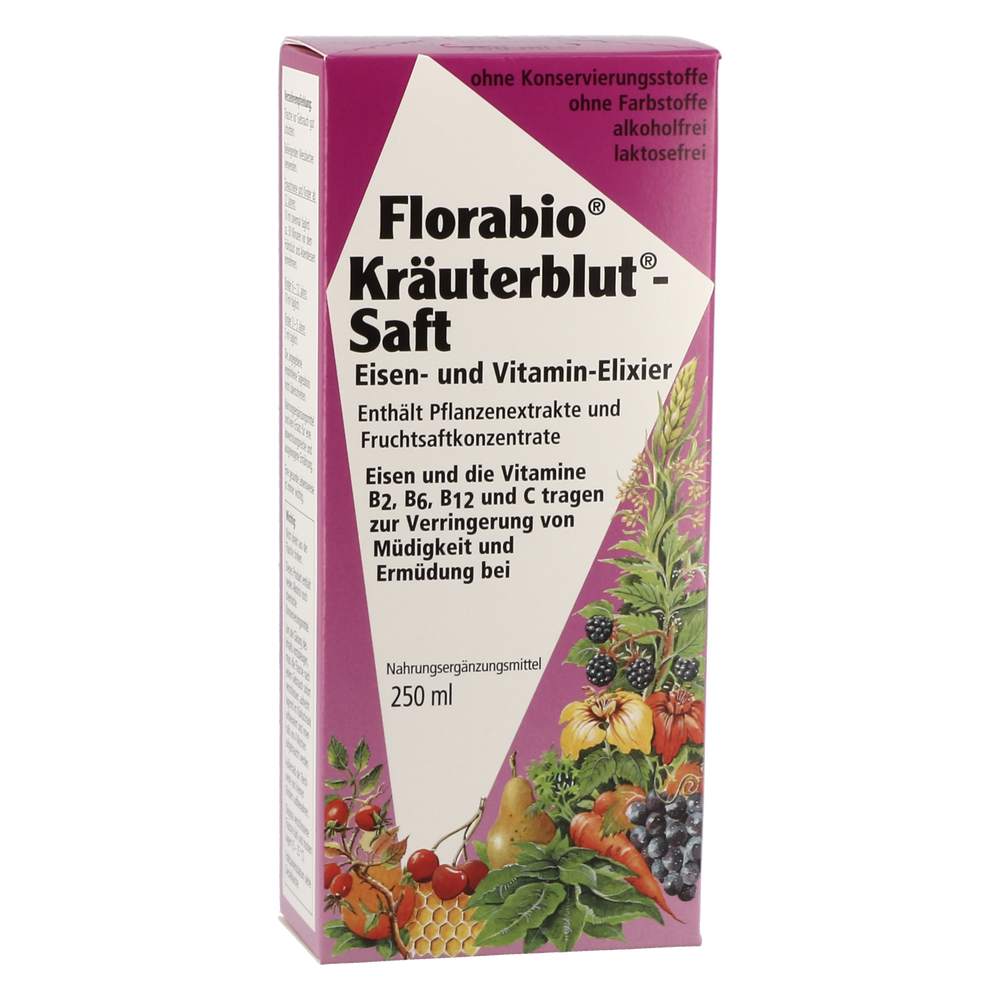 Florabio® Kräuterblut®-Saft - 250 Milliliter