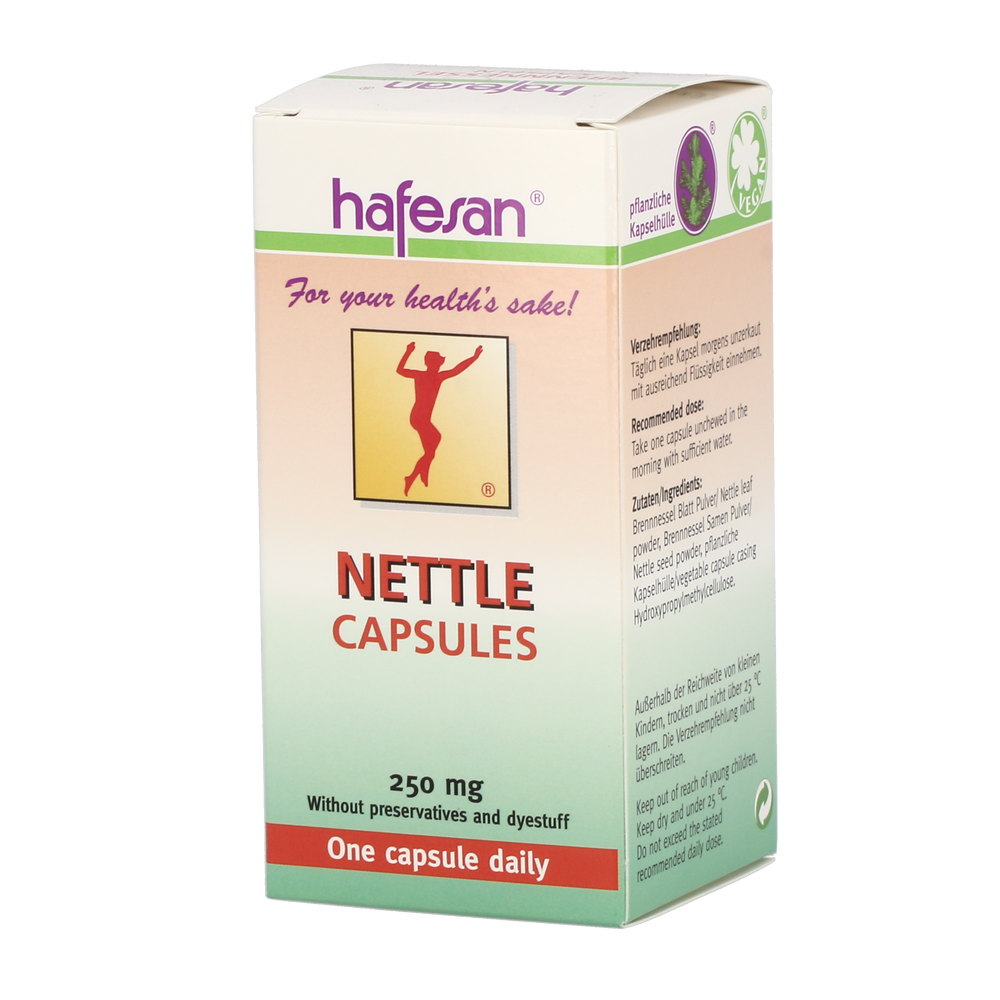 Hafesan Brennessel 250mg Kapseln - 75 Stück
