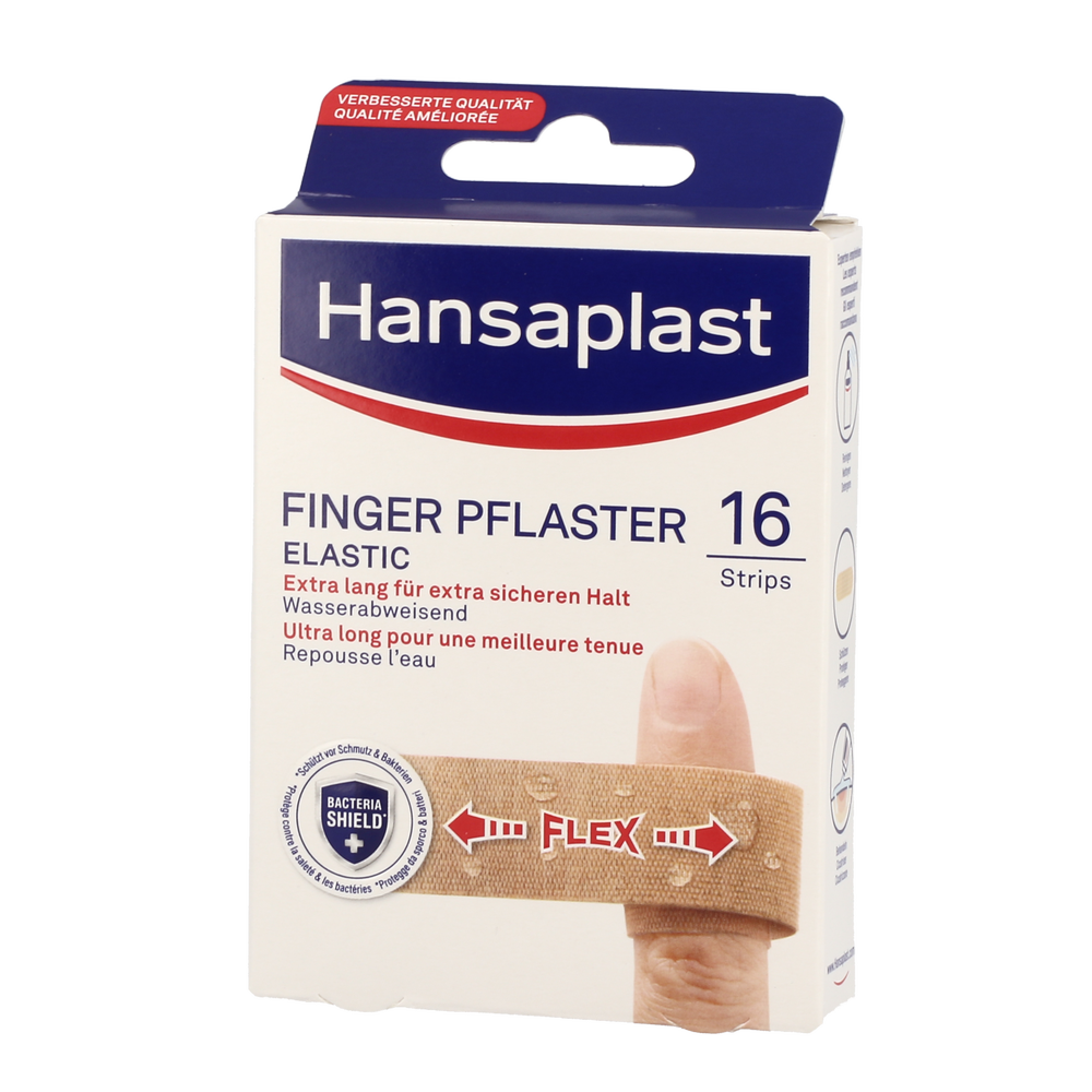 Hansaplast Elastic Finger Strips - 16 Stück
