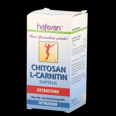 Hafesan Chitosan + L-Carnitin Kapseln - 60 Stück