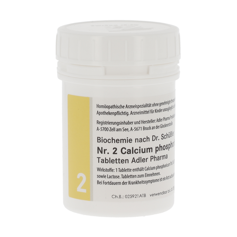Schüßler Salz Adler Nr. 2 D6 Tabletten - 100 Gramm