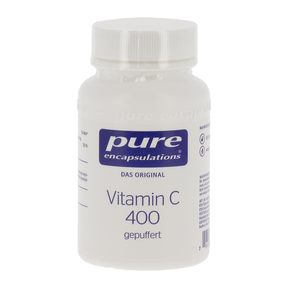 PURE EN KPS VIT C 400 GEPUFF - 90 Stück