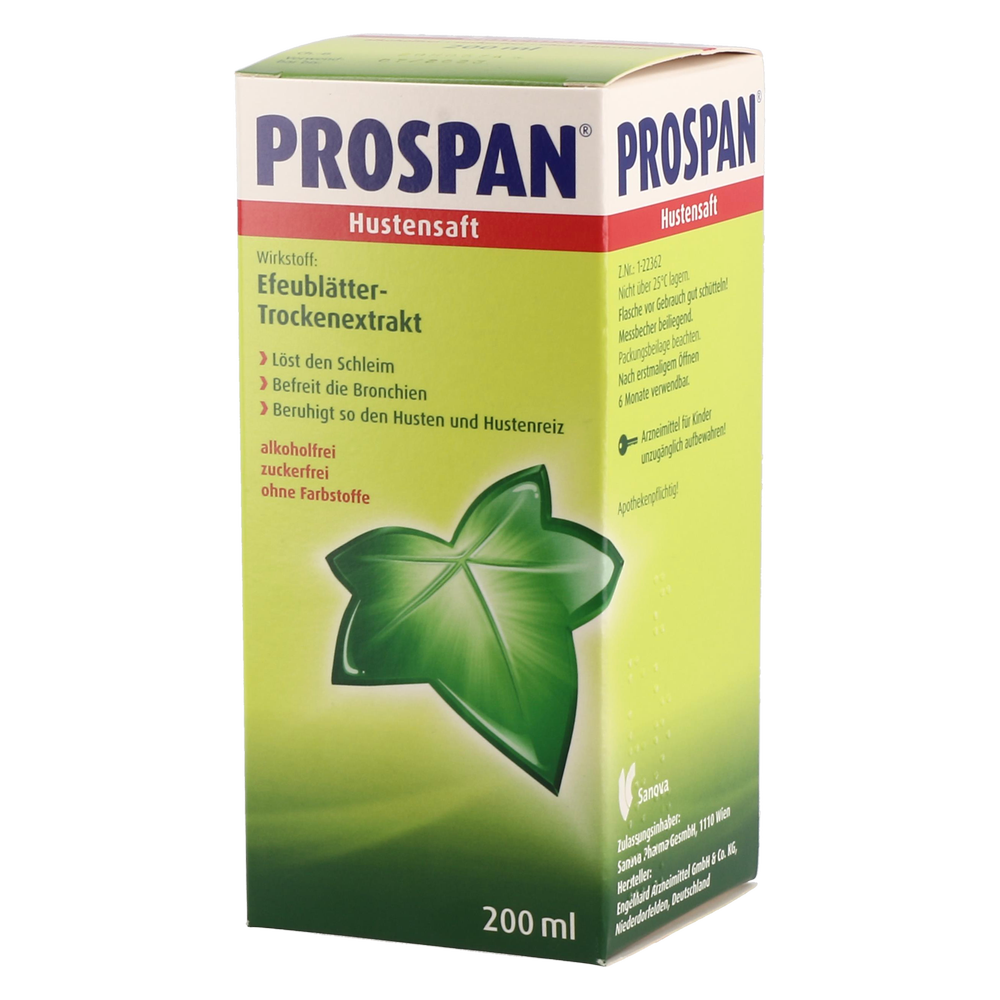 Prospan® Hustensaft - 200 Milliliter