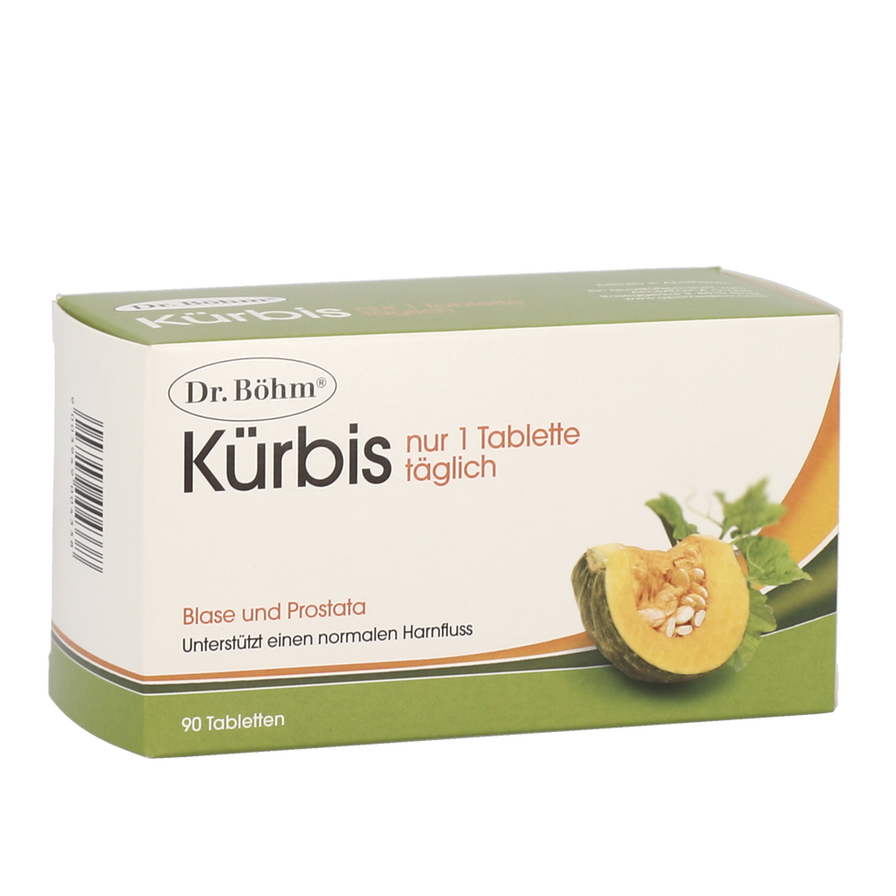Dr. Böhm Kürbis nur 1 Tablette täglich - 90 Stück