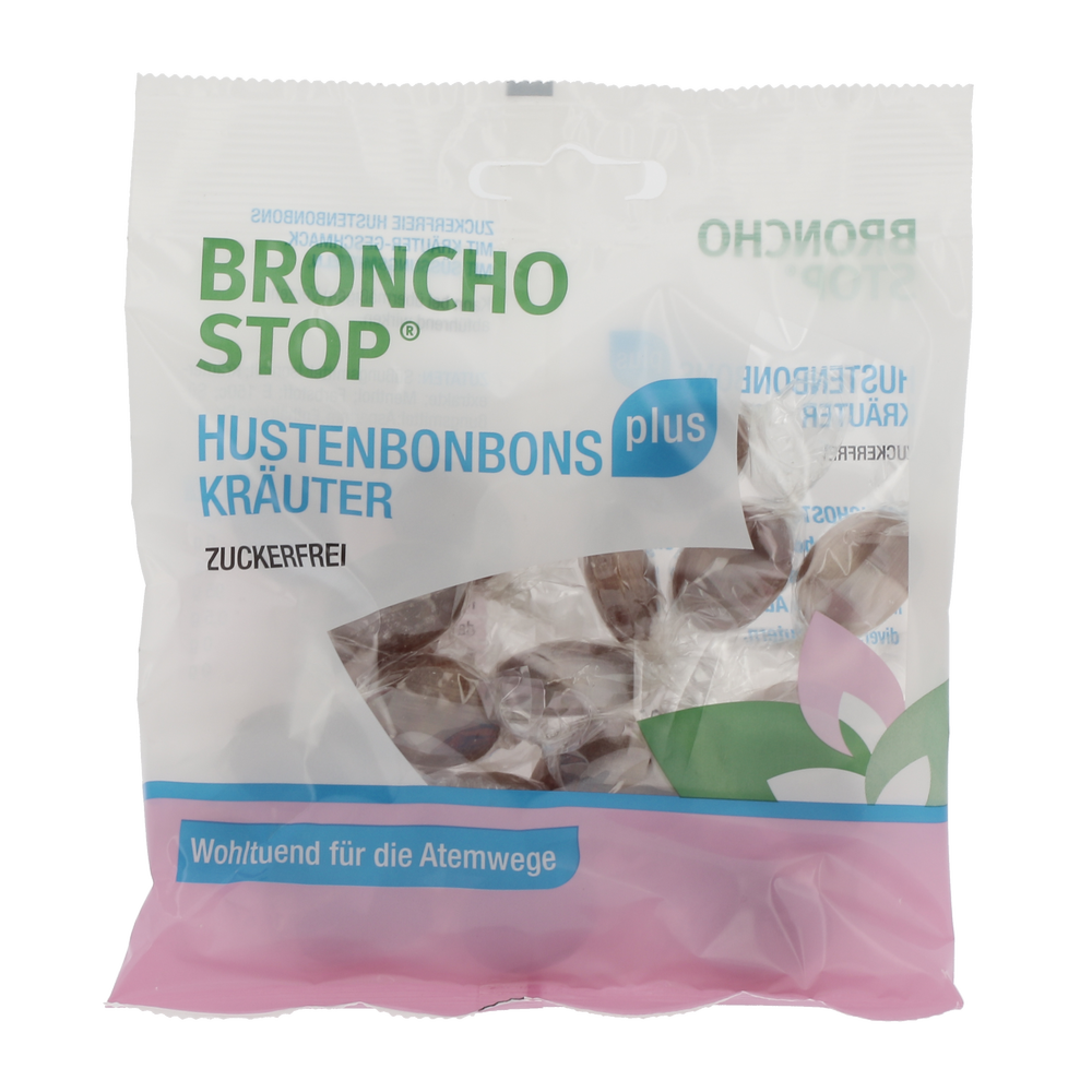 Bronchostop plus Hustenbonbons - 60 Gramm