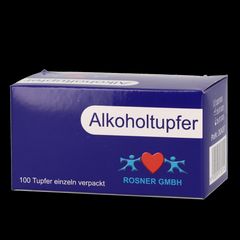 Rosner Alkoholtupfer - 100 Stück