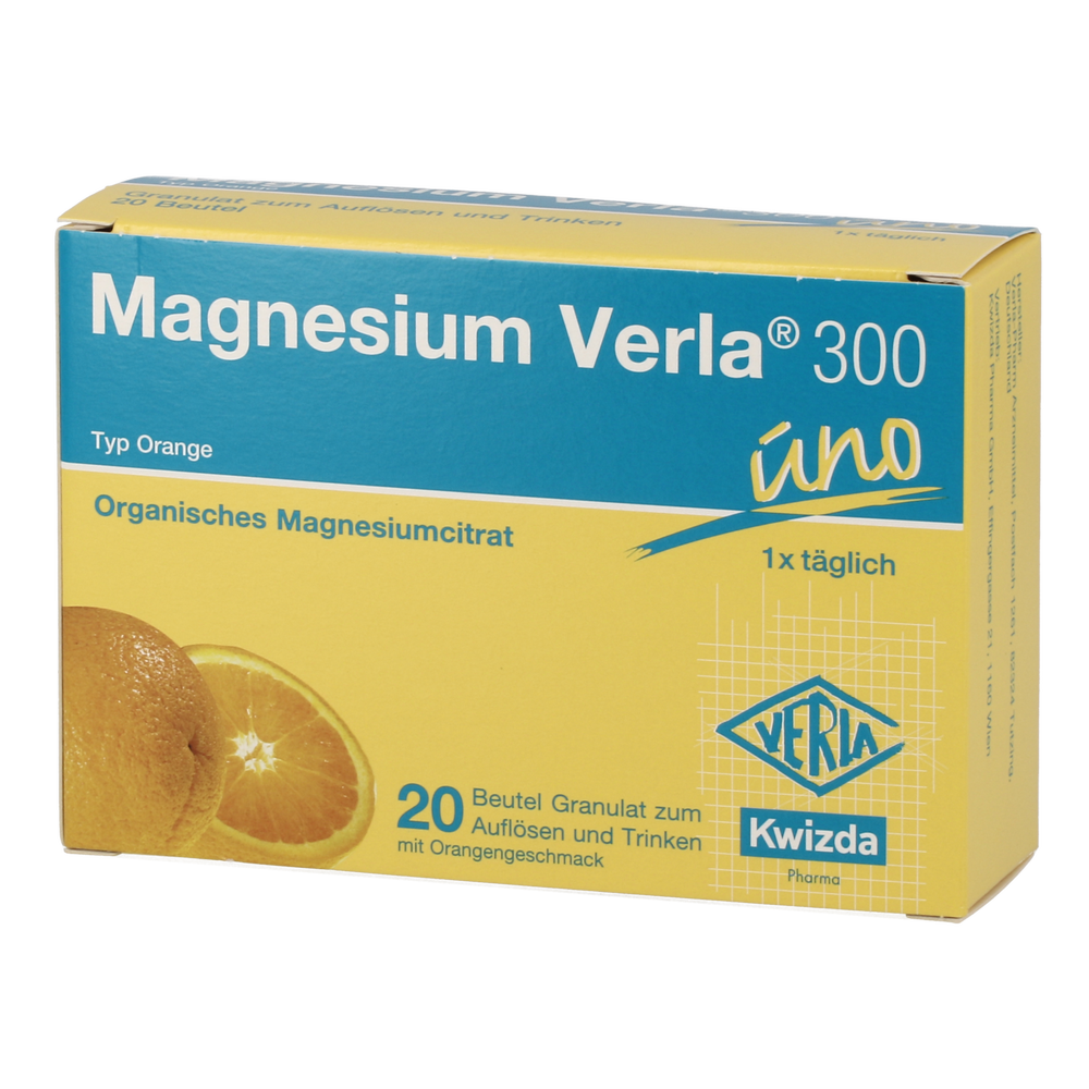 Magnesium Verla 300 uno Orange - 20 Stück