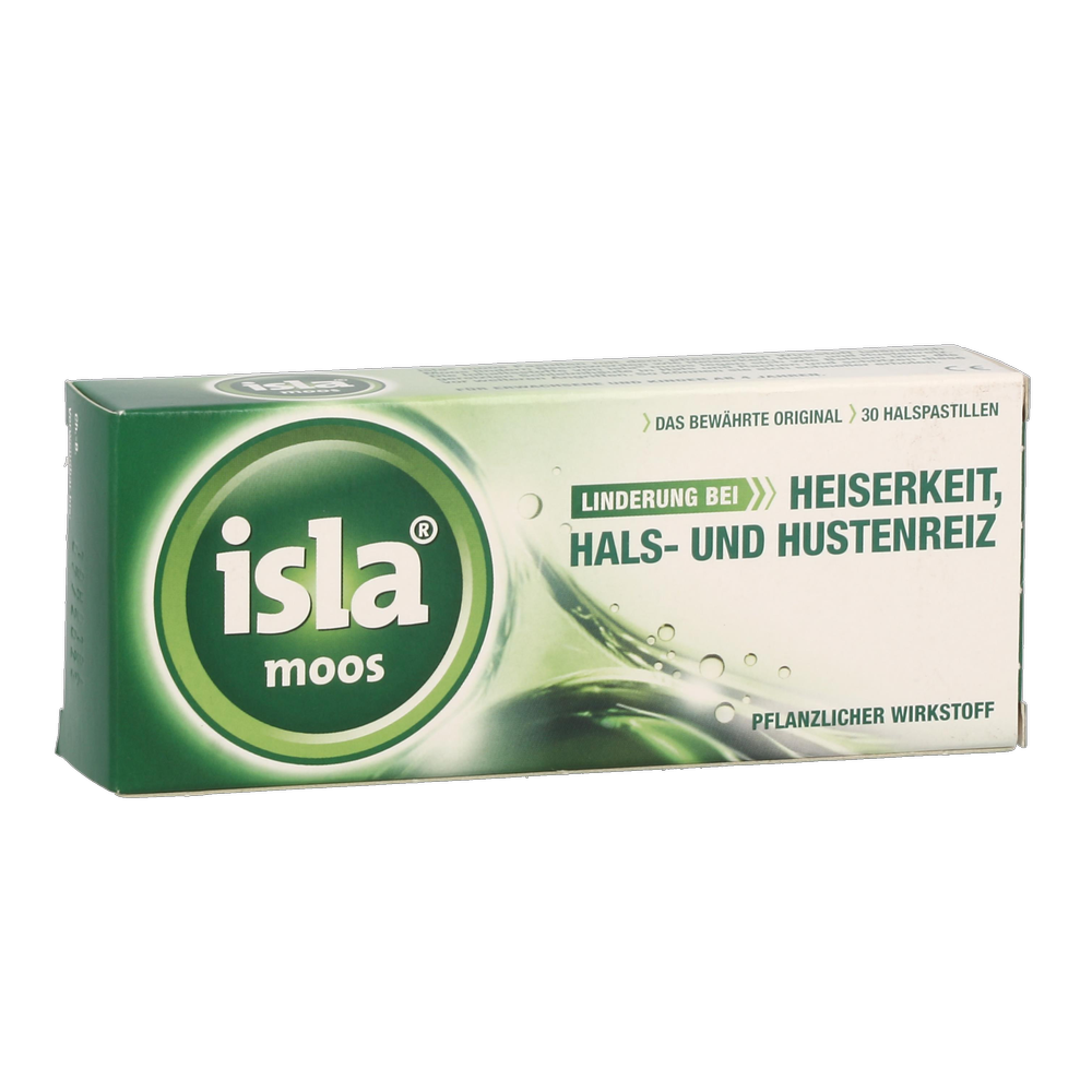 Isla Moos Halspastillen 30 Stück - 30 Stück