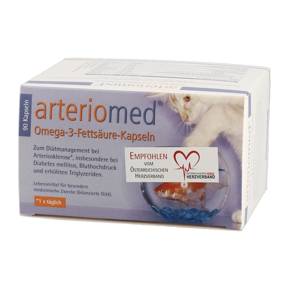 Arteriomed Omega-3-Fettsäure-Kapseln - 90 Stück