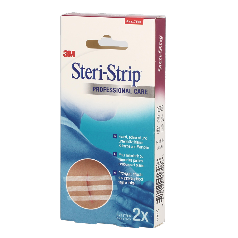 3M Steri-Strip weiss verstärkt - 6 Stück