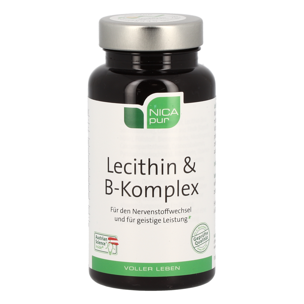 NICApur Lecithin & B-Komplex - 60 Stück