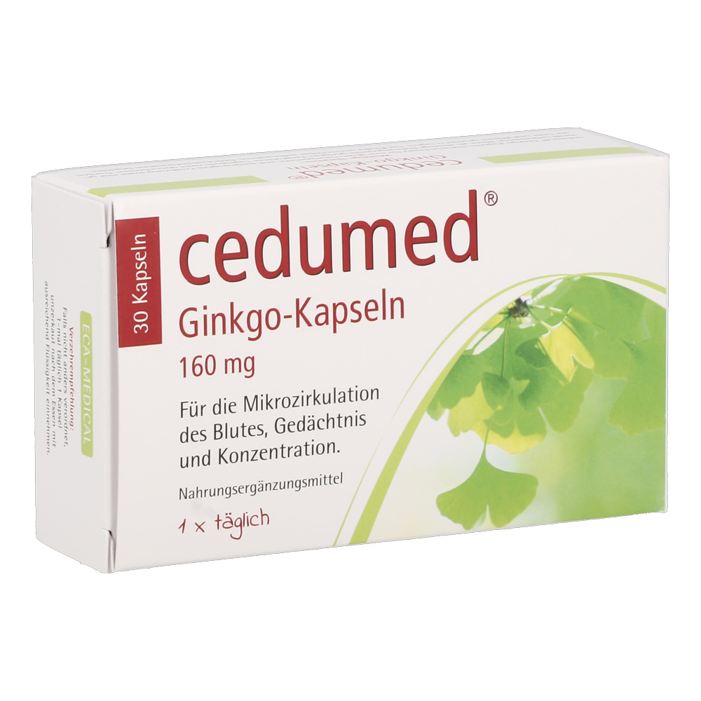 Cedumed Ginkgo-Kapseln - 30 Stück