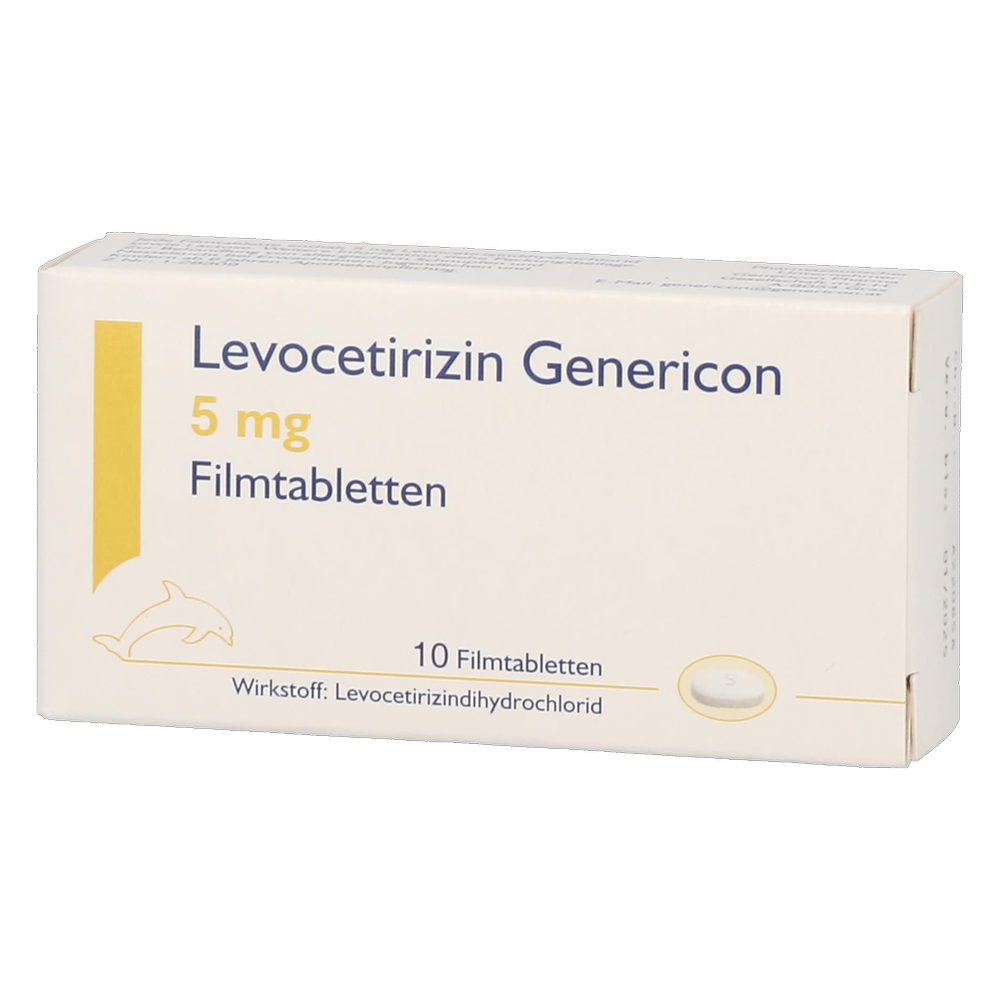 LEVOCETIRIZIN GEN FTBL 5MG - 10 Stück