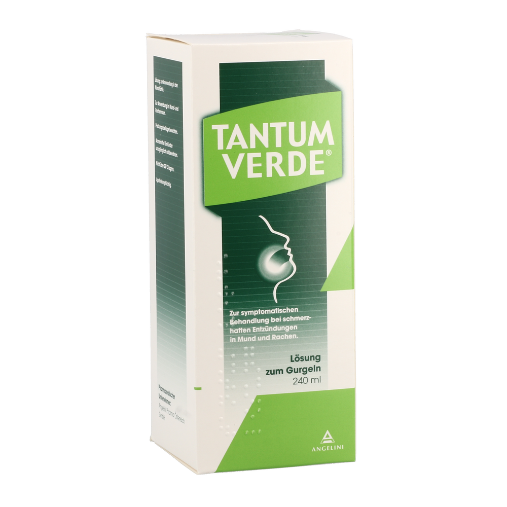 Tantum Verde® Lösung zum Gurgeln - 240 Milliliter