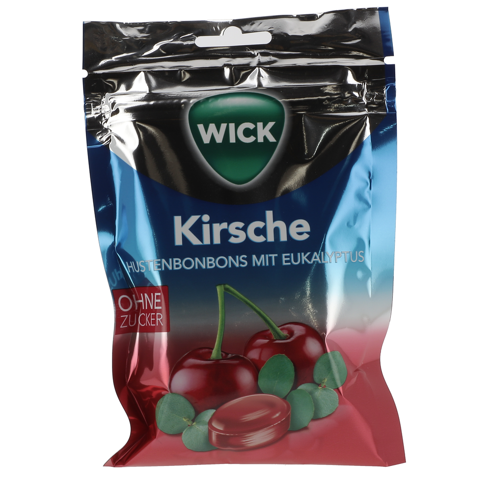 WICK WILDKIRSCHE&EUKALYPTUS zfr.72g,Btl. - 72 Gramm