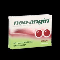 neo-angin® Kirsche zuckerfrei Pastillen - 24 Stück