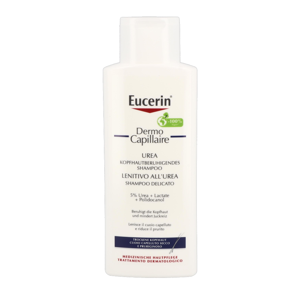 Eucerin DermoCapillaire Shampoo Urea Kopfhautberuhigend - 250 Milliliter