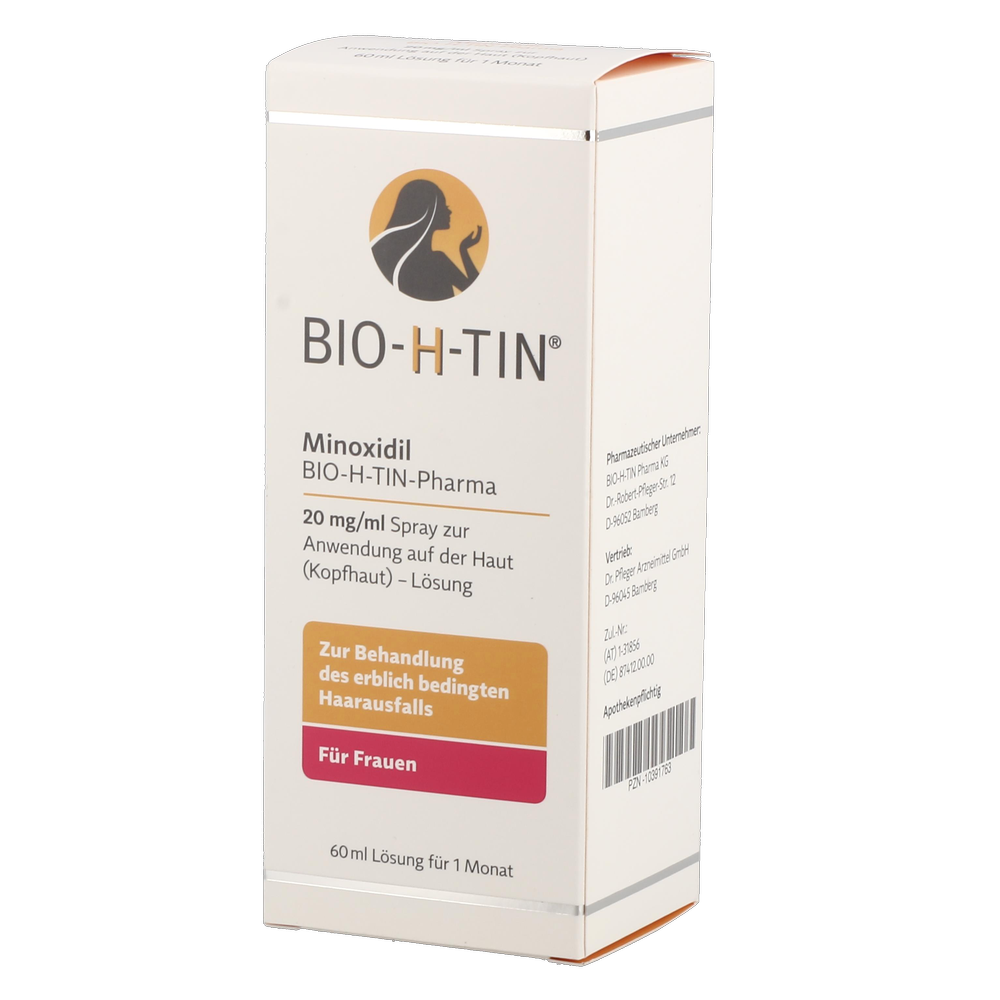 MINOXIDIL BIO-H-TIN 20MG/ML - 60 Milliliter