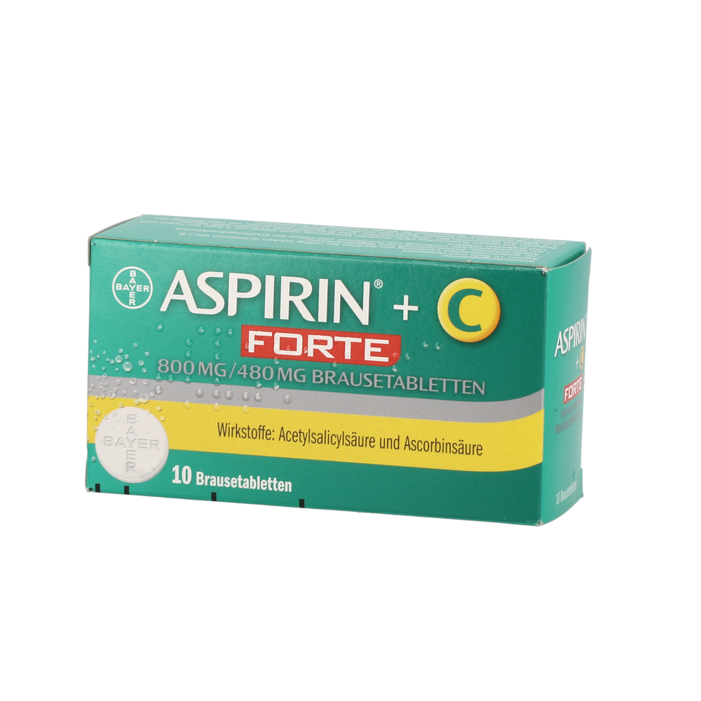 Aspirin®+C forte - Brausetabletten - 10 Stück