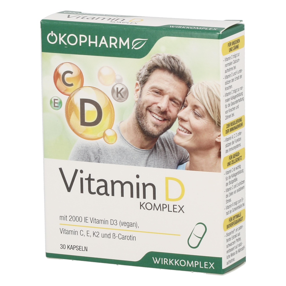 Ökopharm44® Vitamin D Wirkkomplex Kapseln 30ST - 30 Stück