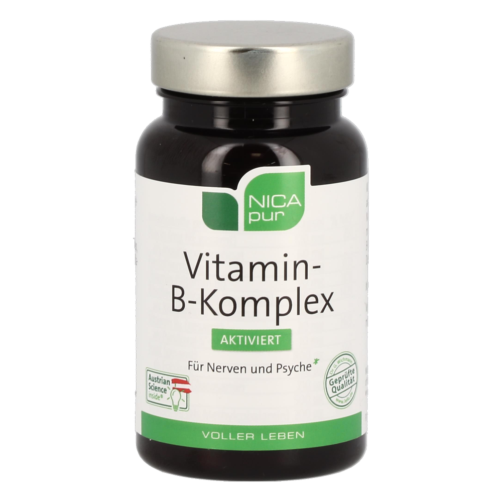 NICApur Vitamin-B-Komplex aktiviert - 60 Stück