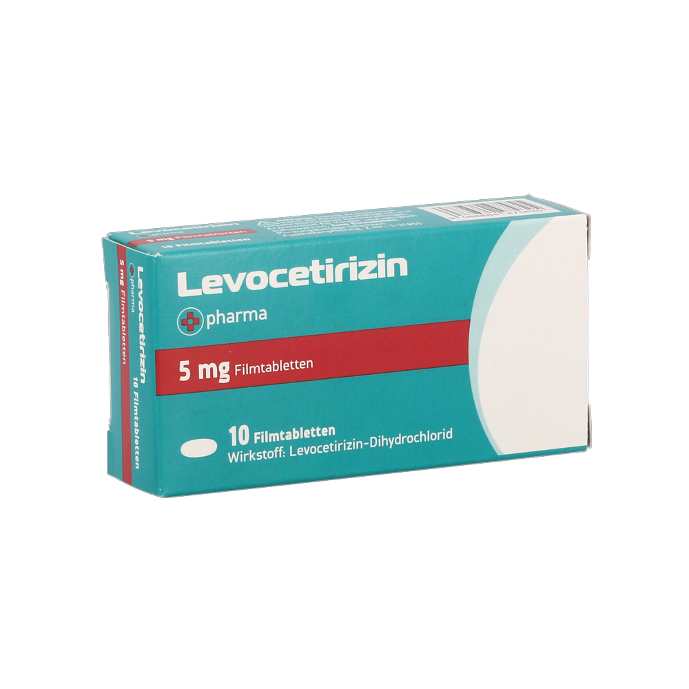 LEVOCETIRIZIN +PH FTBL 5MG - 10 Stück