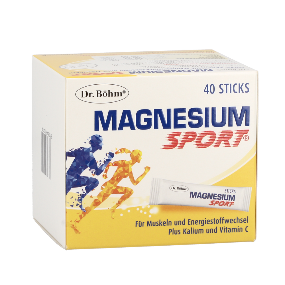 Dr. Böhm Magnesium Sport Sticks - 40 Stück