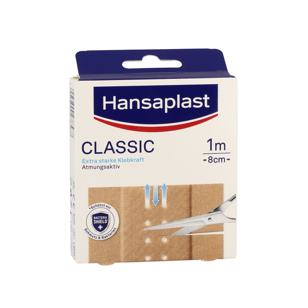 Hansaplast CLASSIC 1m x 8cm - 1 Stück