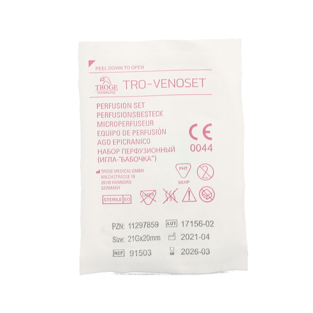 INJ.BUTTERFLY TRO 21G - 1 Stück