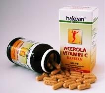 Hafesan Acerola Vitamin C Kapseln 60 Stück - 60 Stück