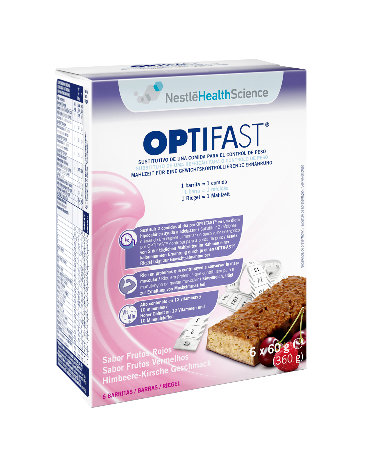 Optifast® Riegel Himbeere-Kirsche - 1 PK