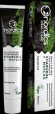 Nordics Bio Zahnpasta Ultra White Aktivkohle Matcha ohne Fluorid - 75 Milliliter
