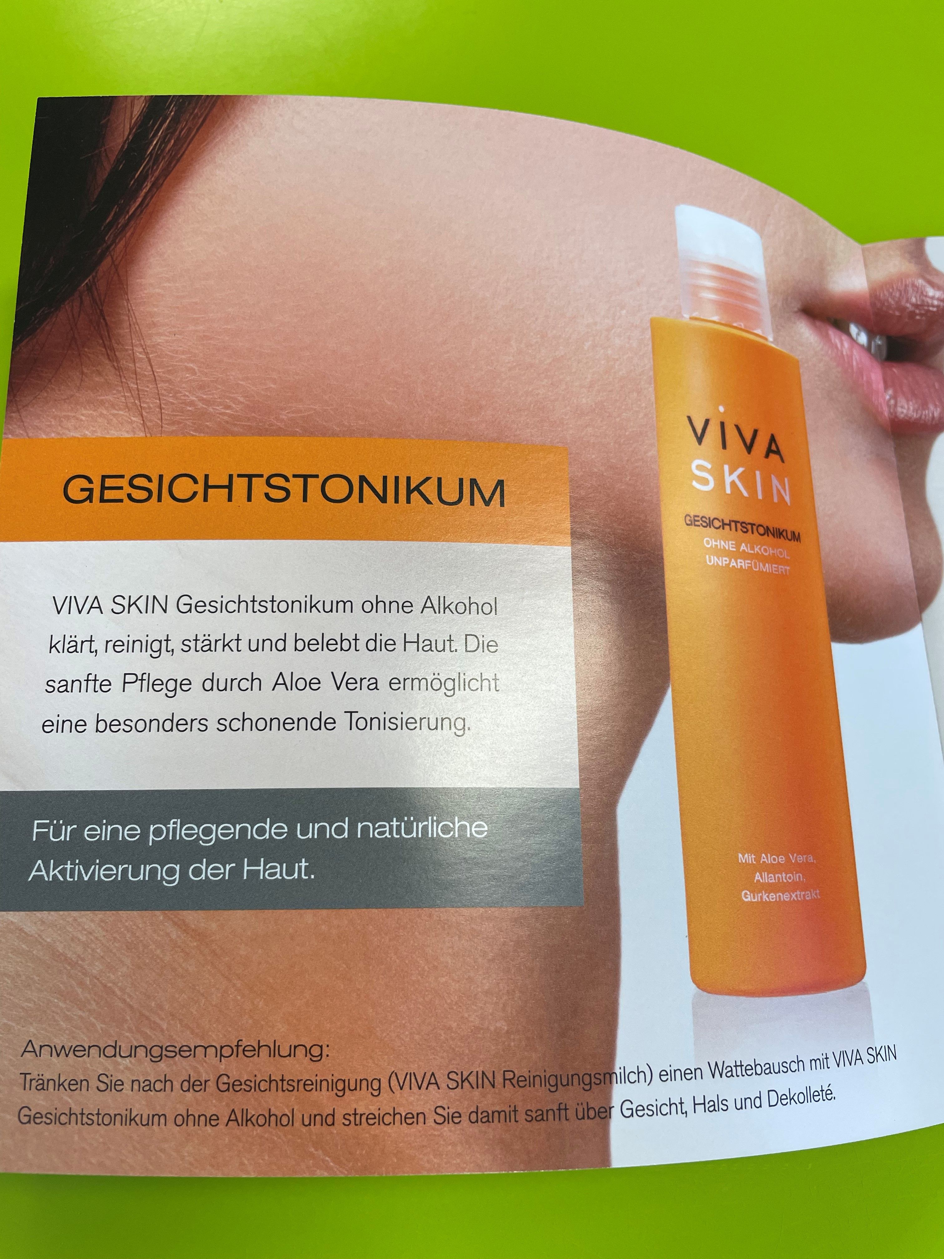 VivaSkin Gesichtstonik 200ml unfarfumiert - 200 Milliliter