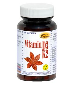Espara Vitamin D3-K2 Kapseln - 100 Stück