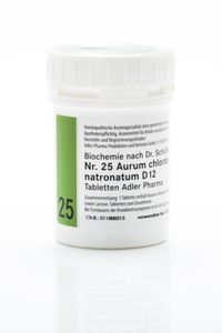 Schüßler Salz Adler Nr. 25 D12 Tabletten - 250 Gramm