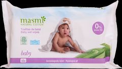 Masmi Organic Care - Bio Feuchttücher Baby - 60 Stück
