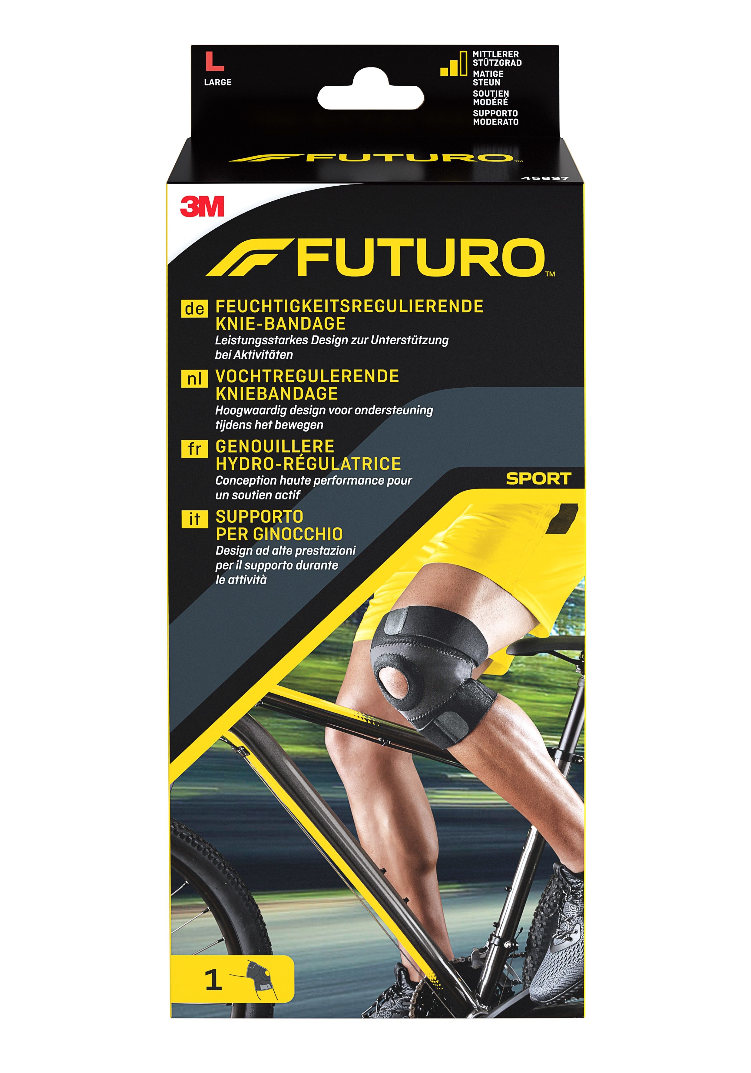 FUTURO™ Feuchtigkeitsregulierende Knie-Bandage - 1 Stück