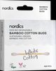 Nordics Bio Kosmetikstächen Bambus Weiß - 100 Stück