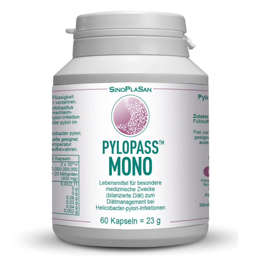 Pylopass MONO 60 Kapseln bei H. pylori - 60 Stück