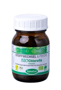 Sanatur Chlorella Tabletten BIO - 100 Stück