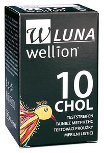 Wellion LUNA Teststreifen CHOL - für Cholesterinmessung - 5 Stück