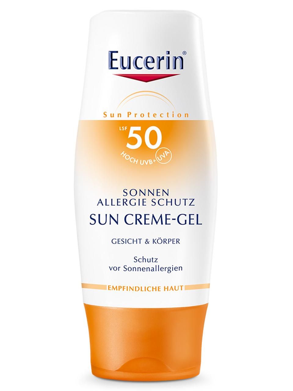 Eucerin SONNEN ALLERGIE Schutz Creme-Gel LSF 50 - 150 Milliliter