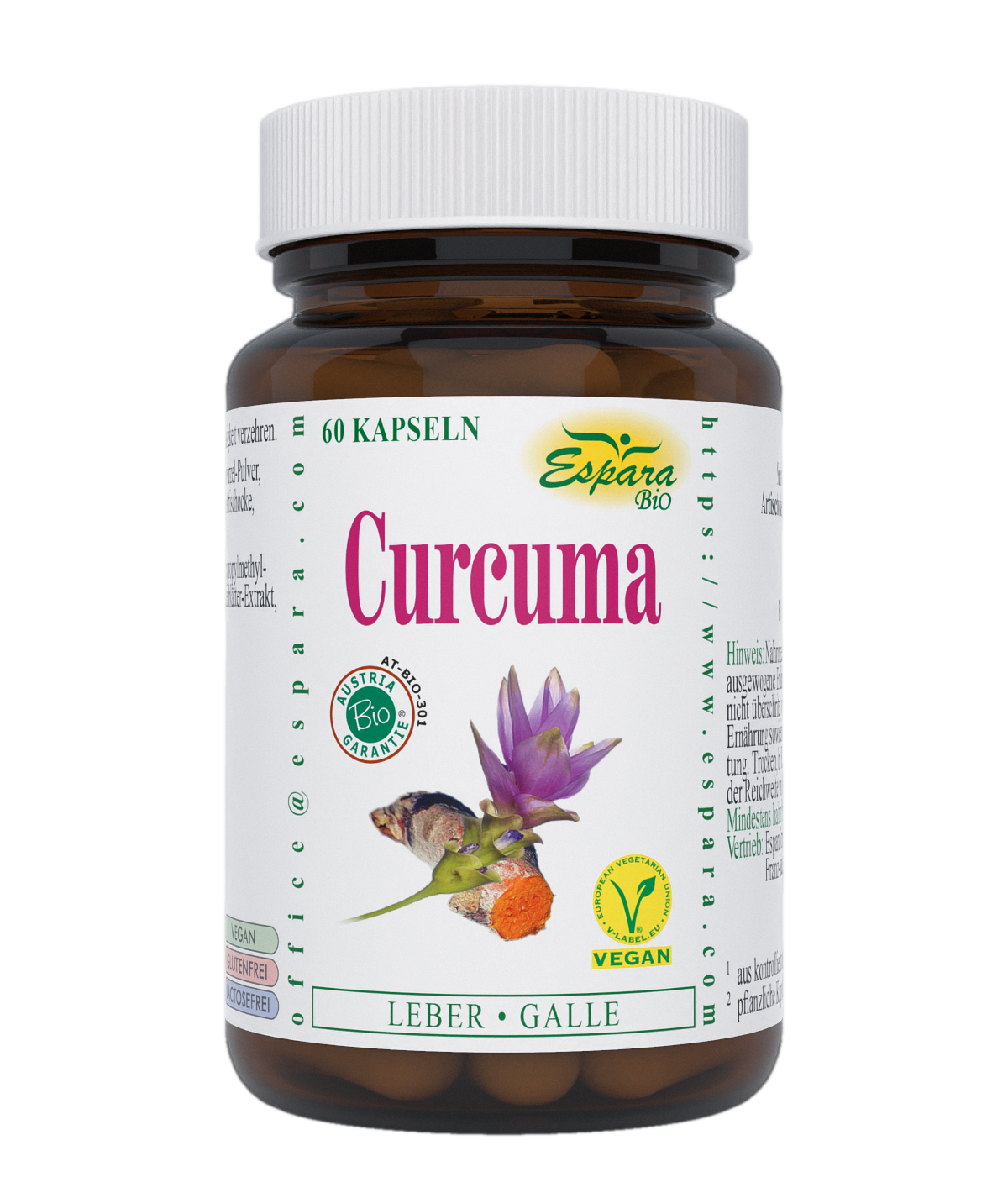 Espara Curcuma Bio Kapseln - 60 Stück