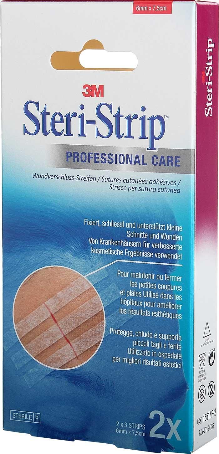 3M Steri-Strip hautfarben - 6 Stück