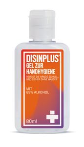 Disinplus Gel zur Handhygiene - 80 Milliliter