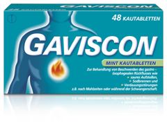 Gaviscon Kautabletten Mint - 48 Stück