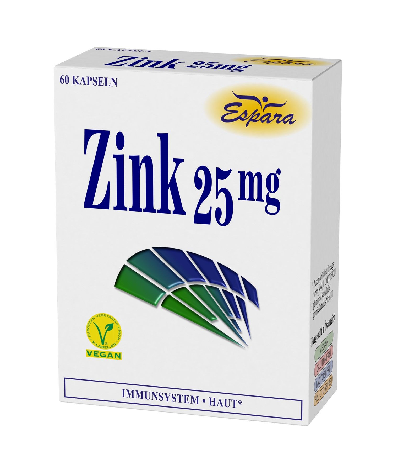 Espara Zink 25mg Kapseln - 60 Stück