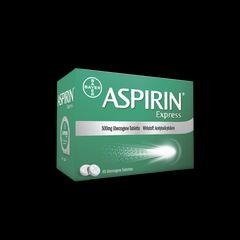 Aspirin® Express 500 mg überzogene Tablette - 20 Stück